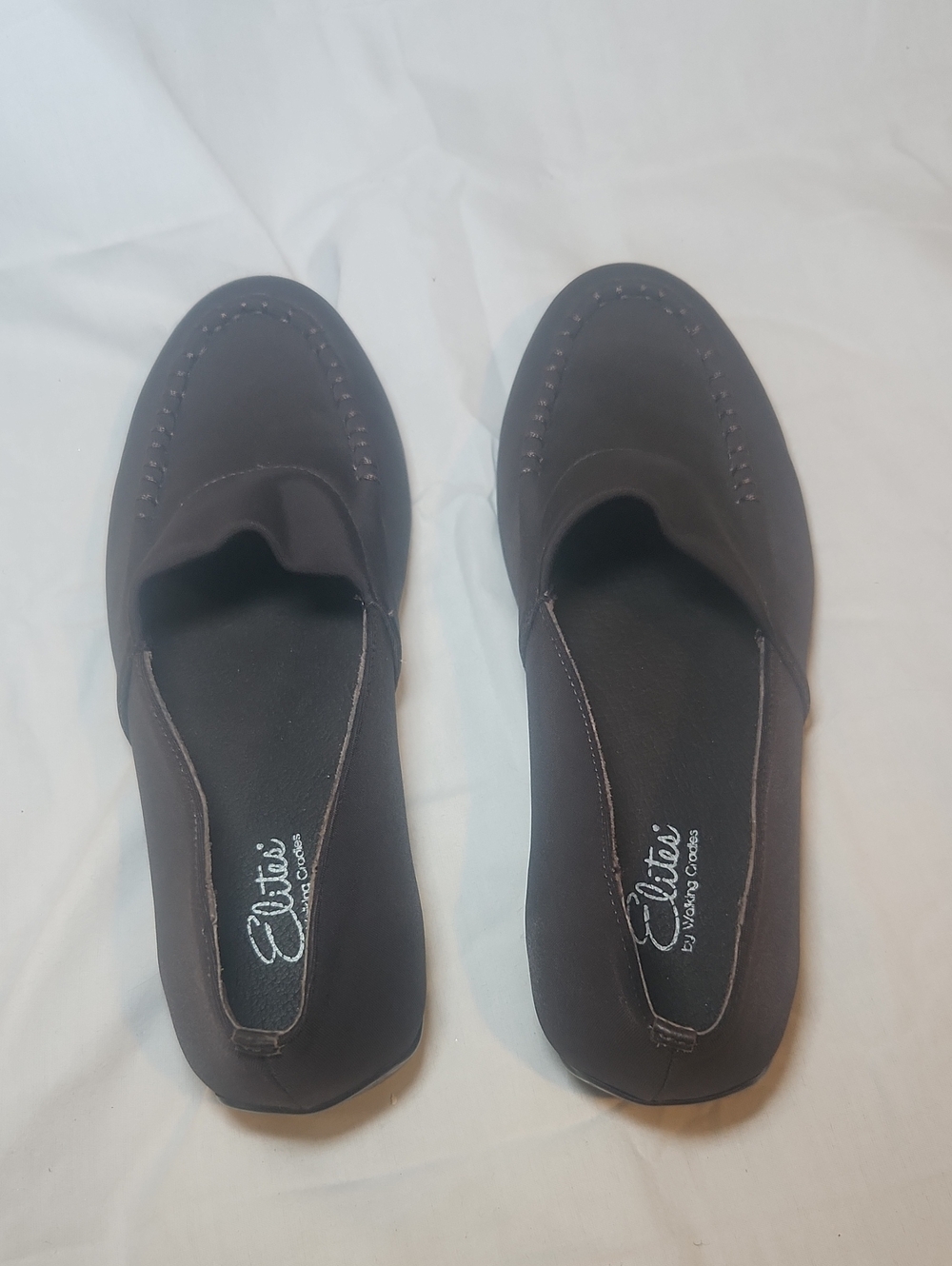 Women's Black Casual Slip-On Loafers